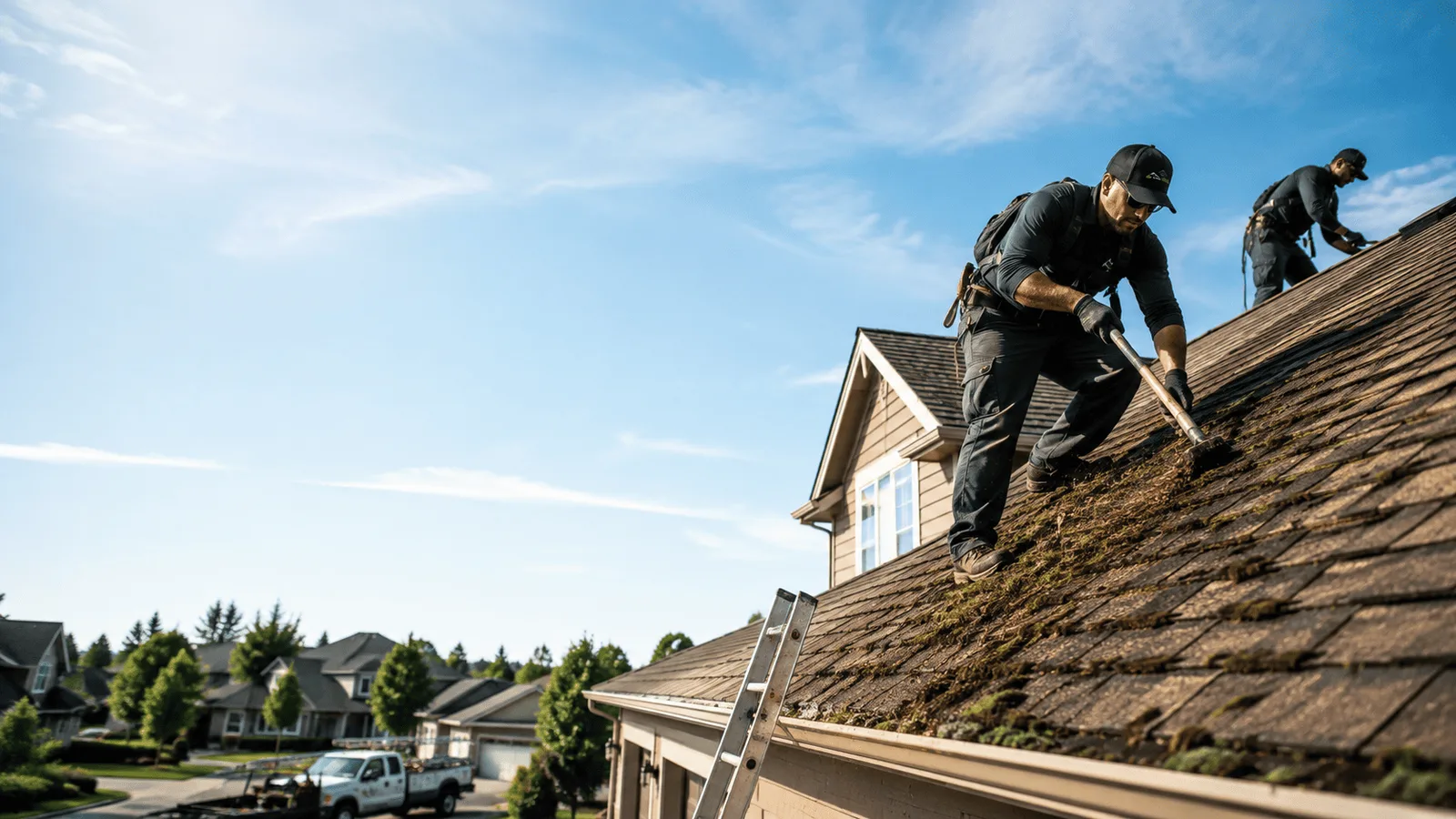 Roof Moss Removal in Cashion, AZ near me